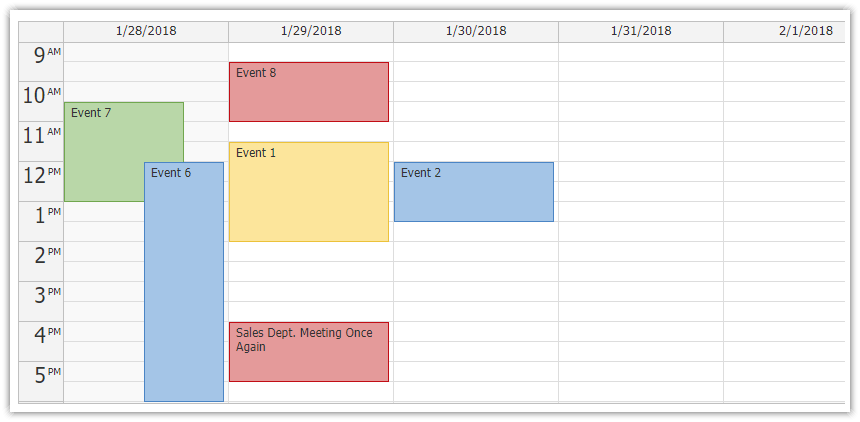 ajax event calendar for asp.net mvc open source