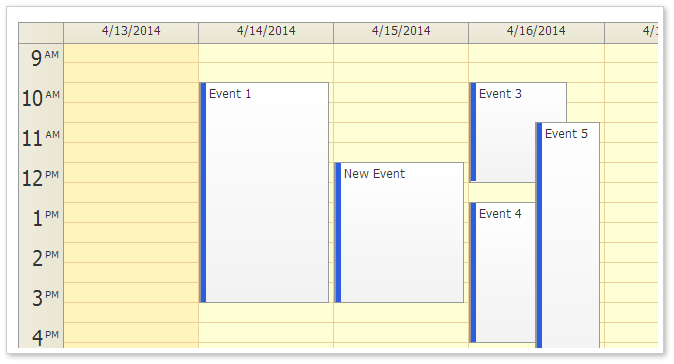 event calendar asp.net mvc css theme traditional