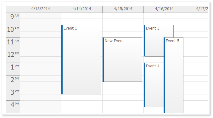 event calendar asp.net mvc