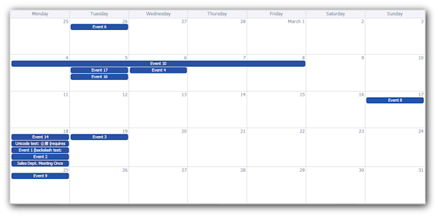 ajax monthly event calendar asp net mvc