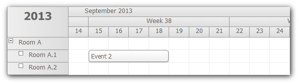 scheduler asp.net mvc timeline